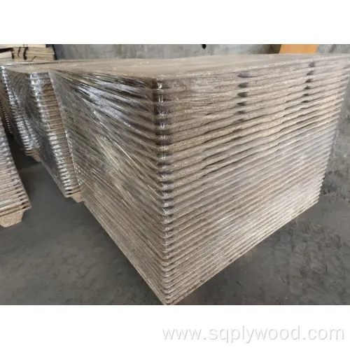 1100X1100mm MDI Glue Compressed Wood Pallet Molded Presswood Pallets for Packaging
